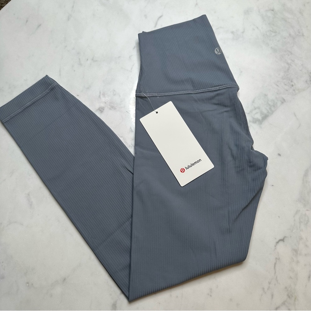 Lululemon Align Ribbed HR Pant 25” - Belgian Blue